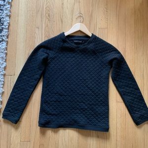 Lafayette Collection // Black Quilted Pullover